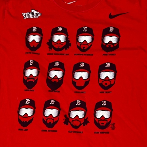 Boston Red Sox 2013 World Series MLB Baseball Sports Tshirt - Picture 3 of 7